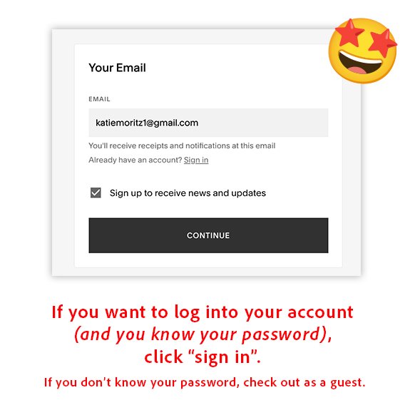 4. Yay! You don't need a password!