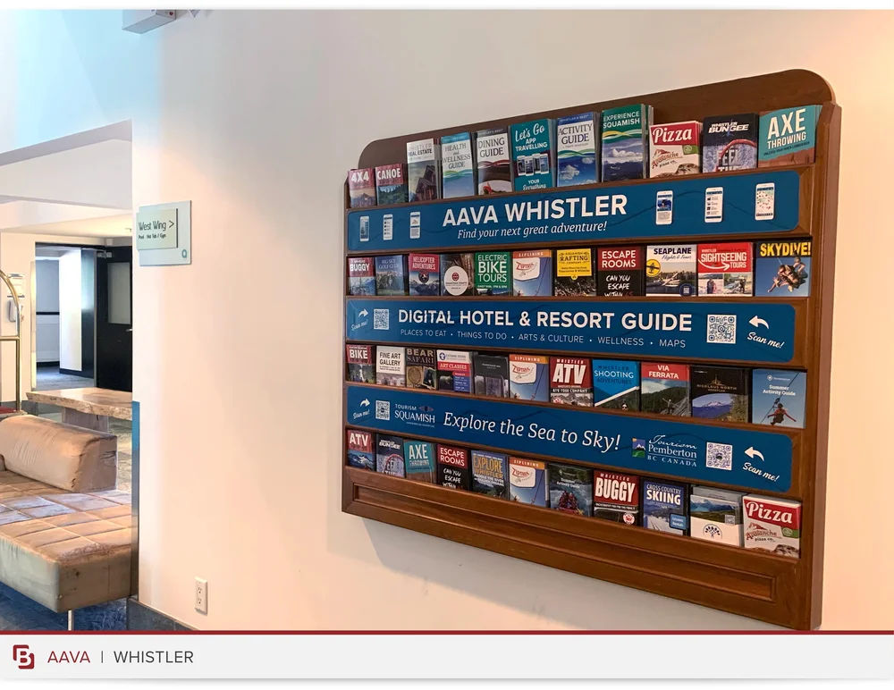 Brochure Racks — Barber Media