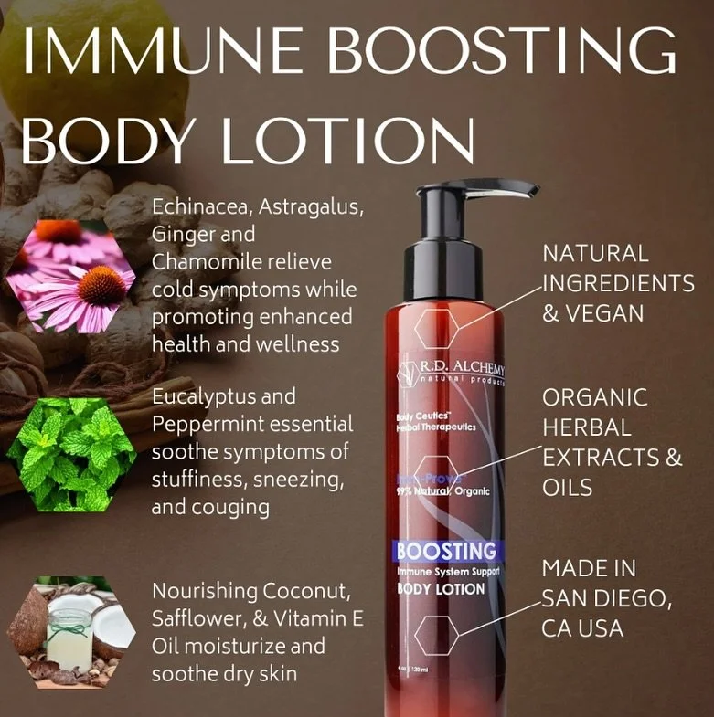 It&rsquo;s that time of year! Add this immune boosting lotion to your massage or pick up a bottle to support your immune system.