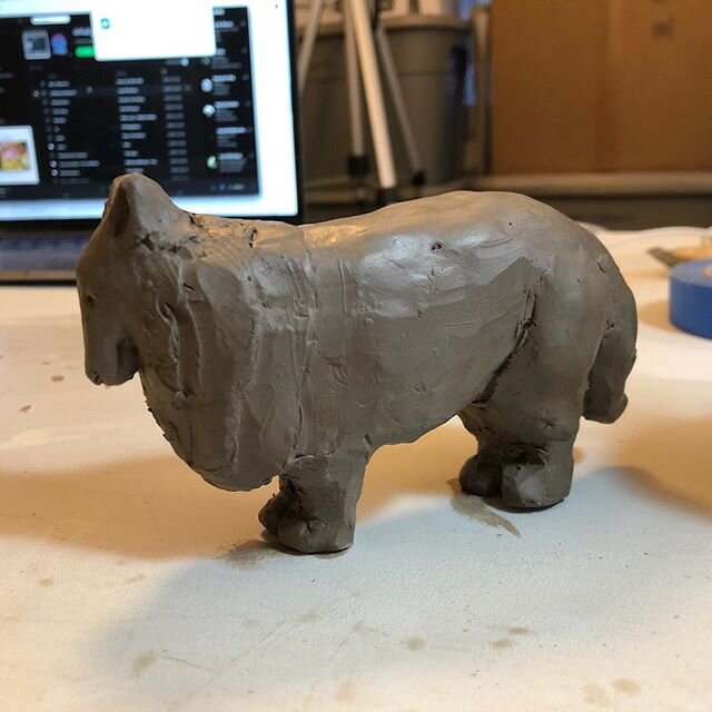 Today I taught the first day of an online clay camp! We are using air dry clay and had a lot of fun making funky air plant holders and starting an animal sculpture, I chose Suzie of course.
.
.
#whenpotterssculpt #asuschoolofart #sculpture #phoenixar