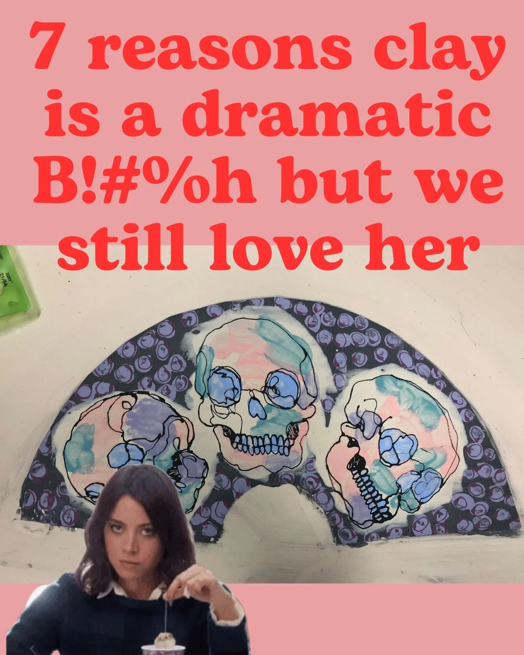 Clay isn&rsquo;t dramatic for no reason, she just has a ✨memory✨.

Anyone else learn this lesson the hard way? 🫠

#ceramics #potteryhumor #ceramicartist #clayproblems #pottery