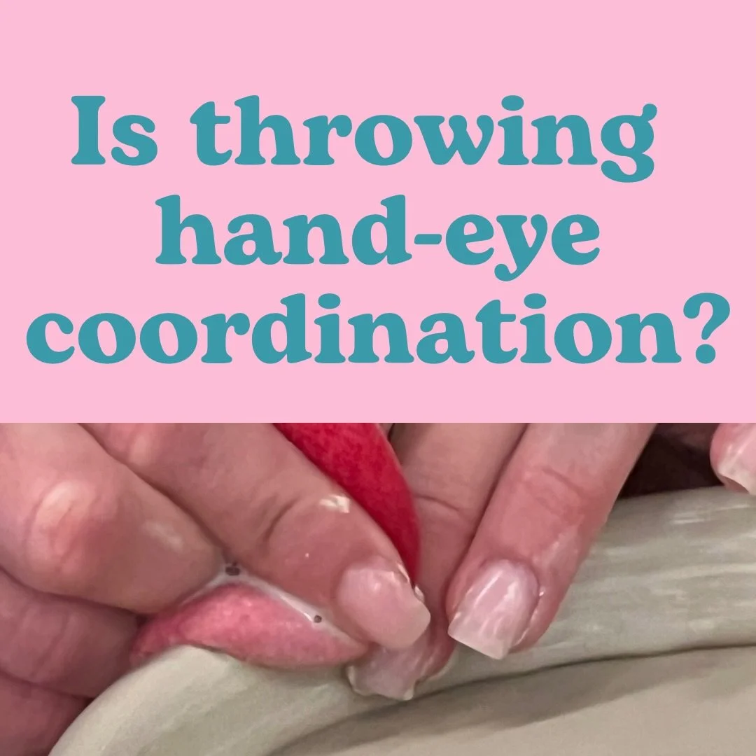 Settle the debate between @kneecogee and I.
Is throwing hand-eye coordination?