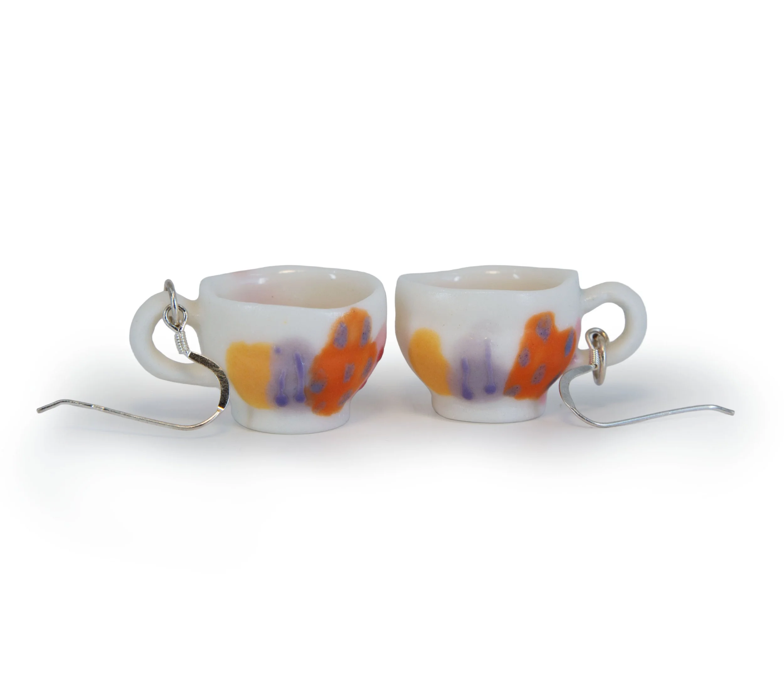 Mini Porcelain Mug Earrings