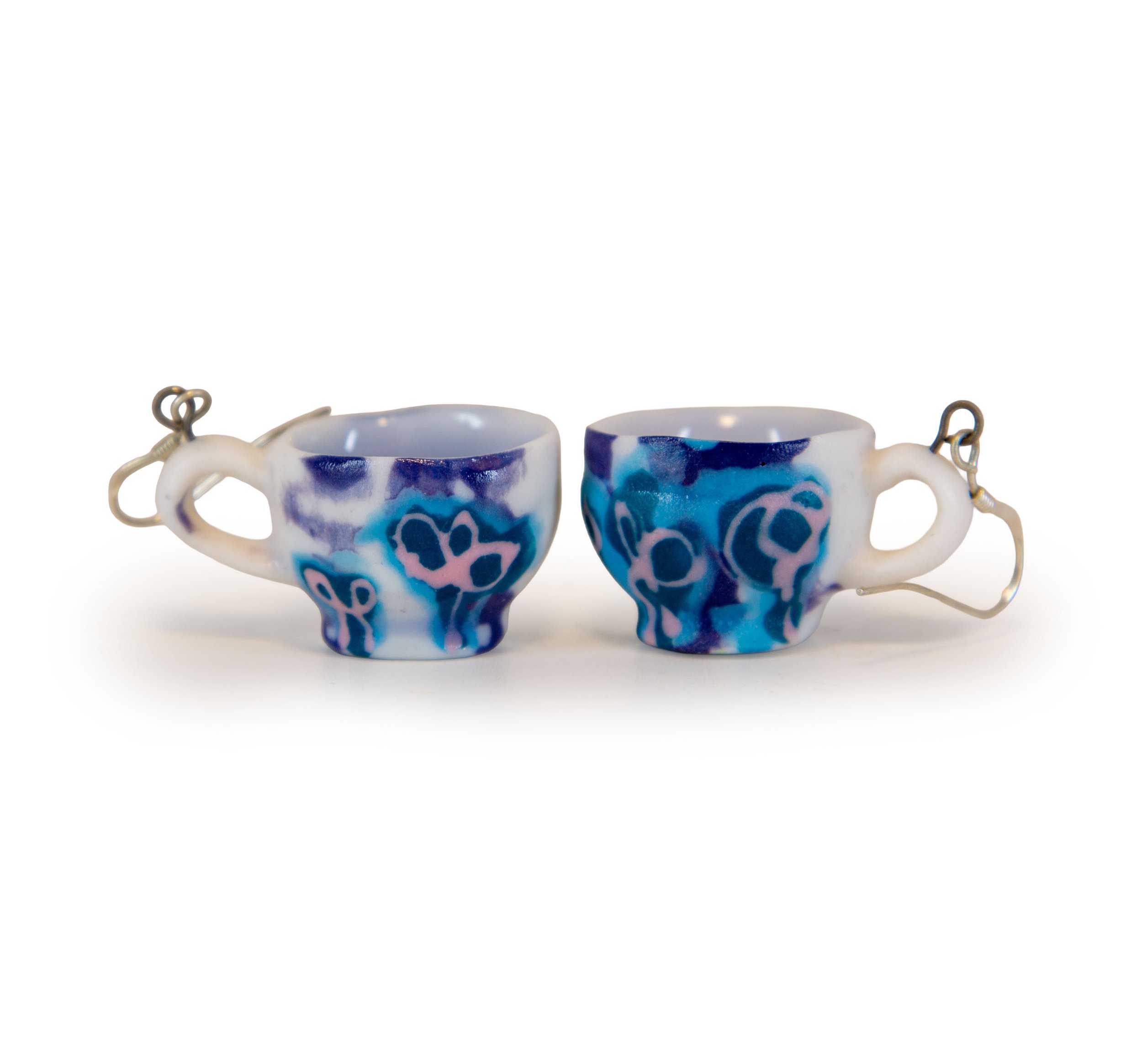 Mini Porcelain Mug Earrings