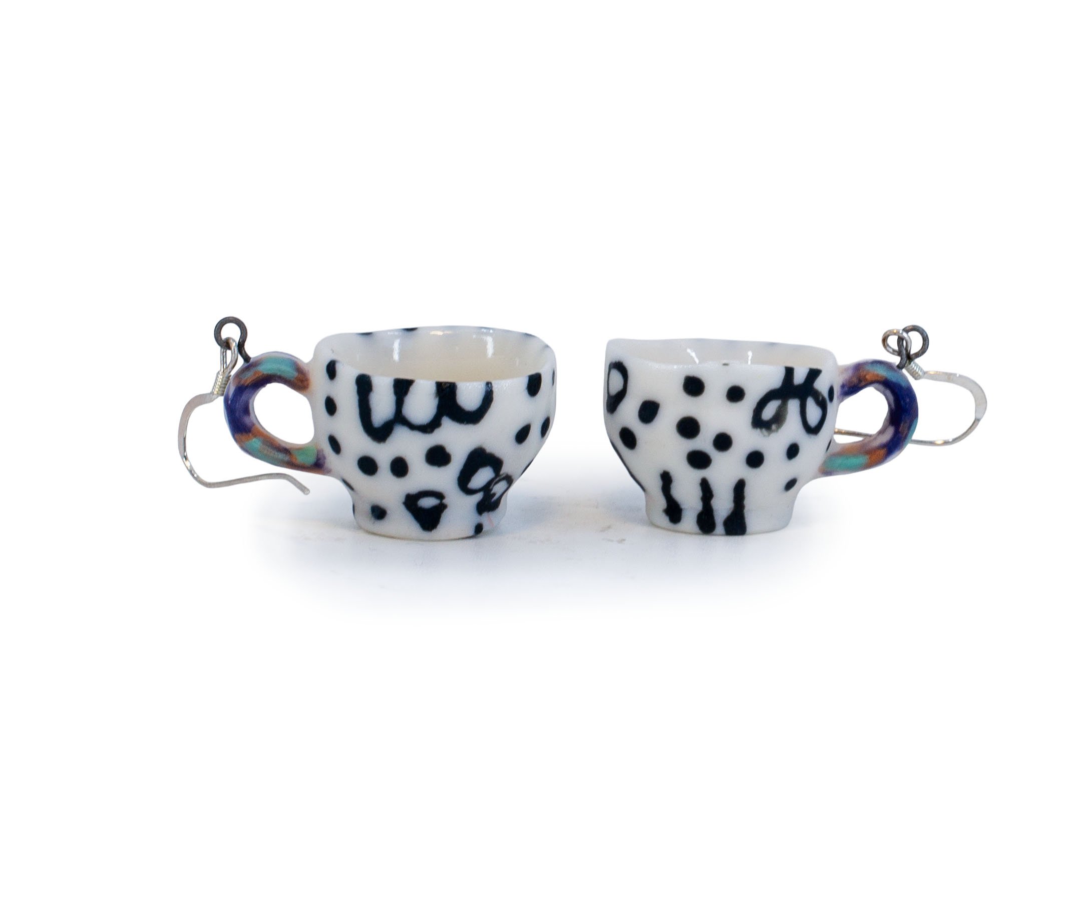 Mini Porcelain Mug Earrings