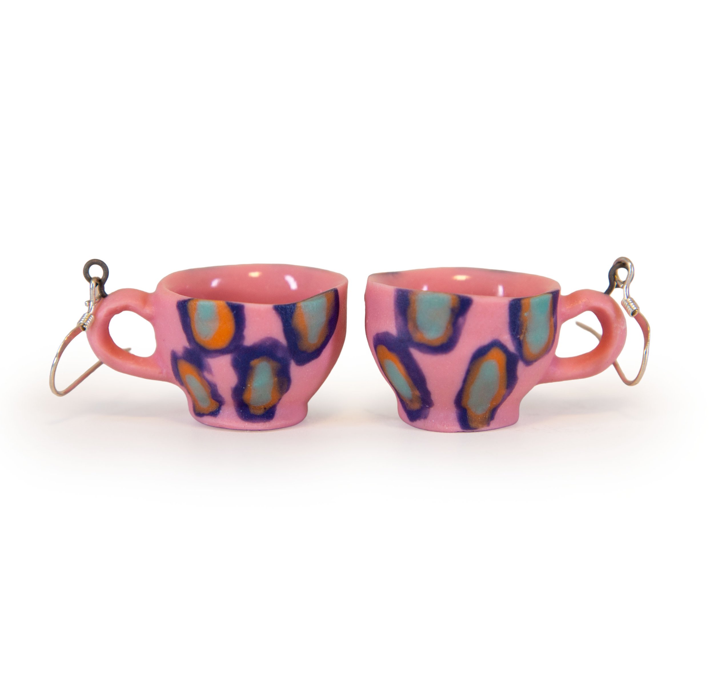 Mini Porcelain Mug Earrings