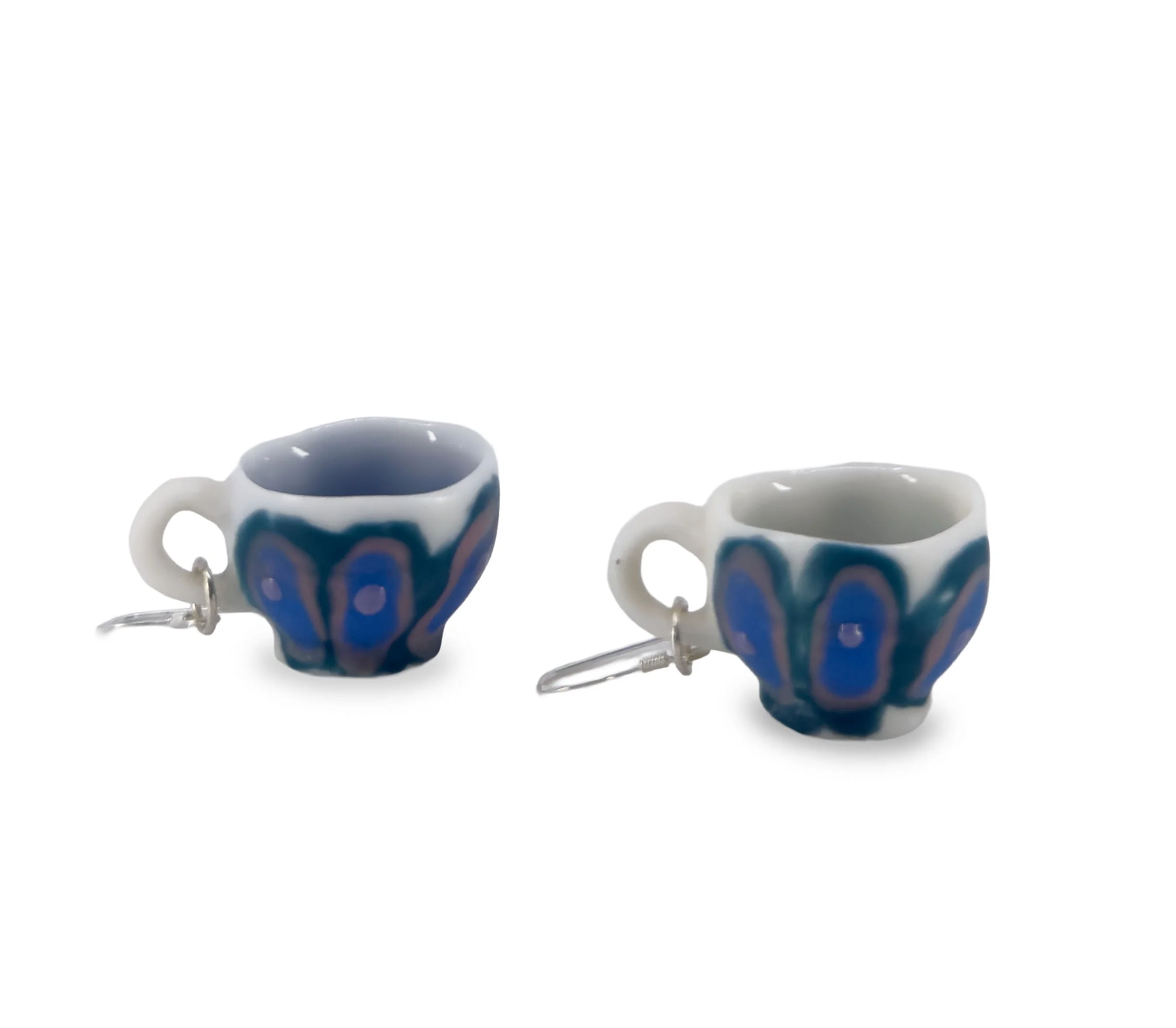 Mini Porcelain Mug Earrings