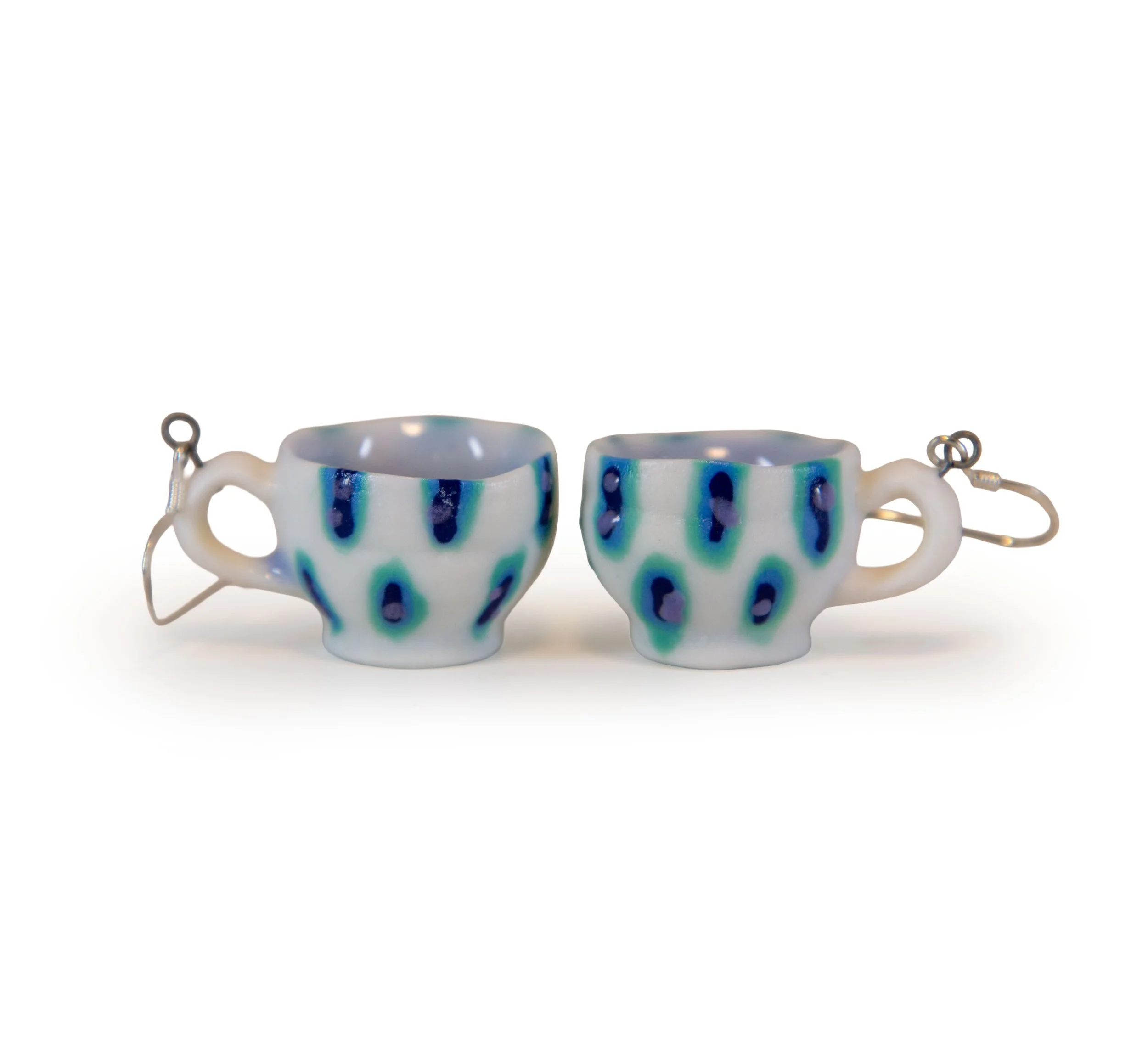 Mini Porcelain Mug Earrings