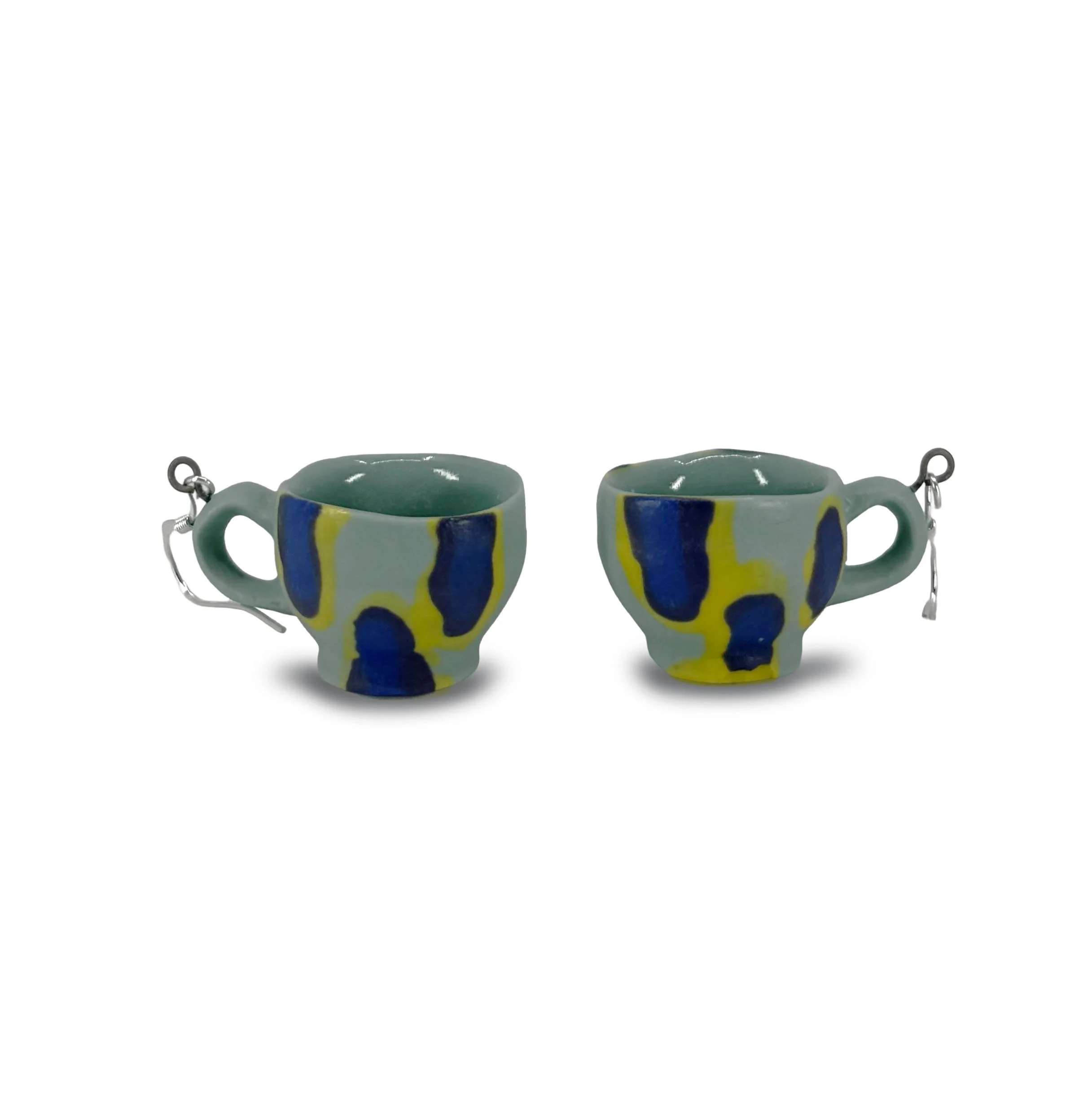Mini Porcelain Mug Earrings