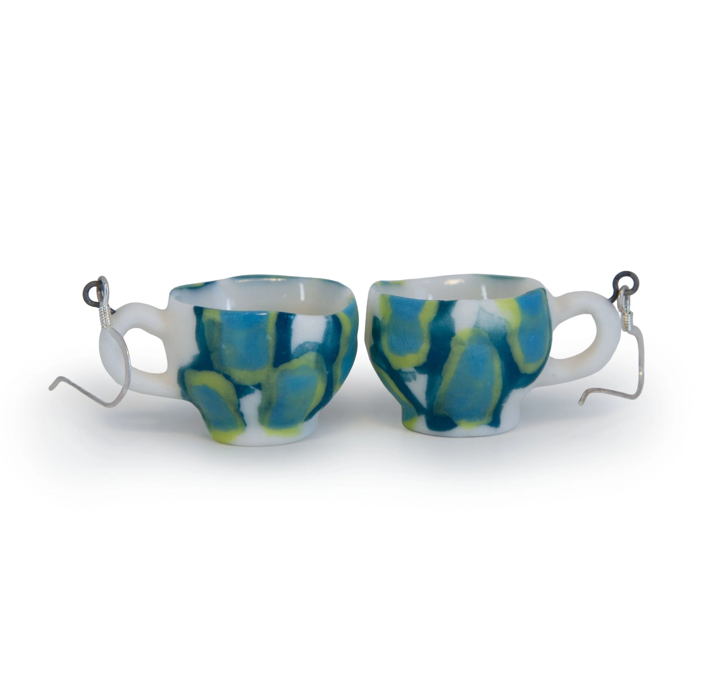Mini Porcelain Mug Earrings