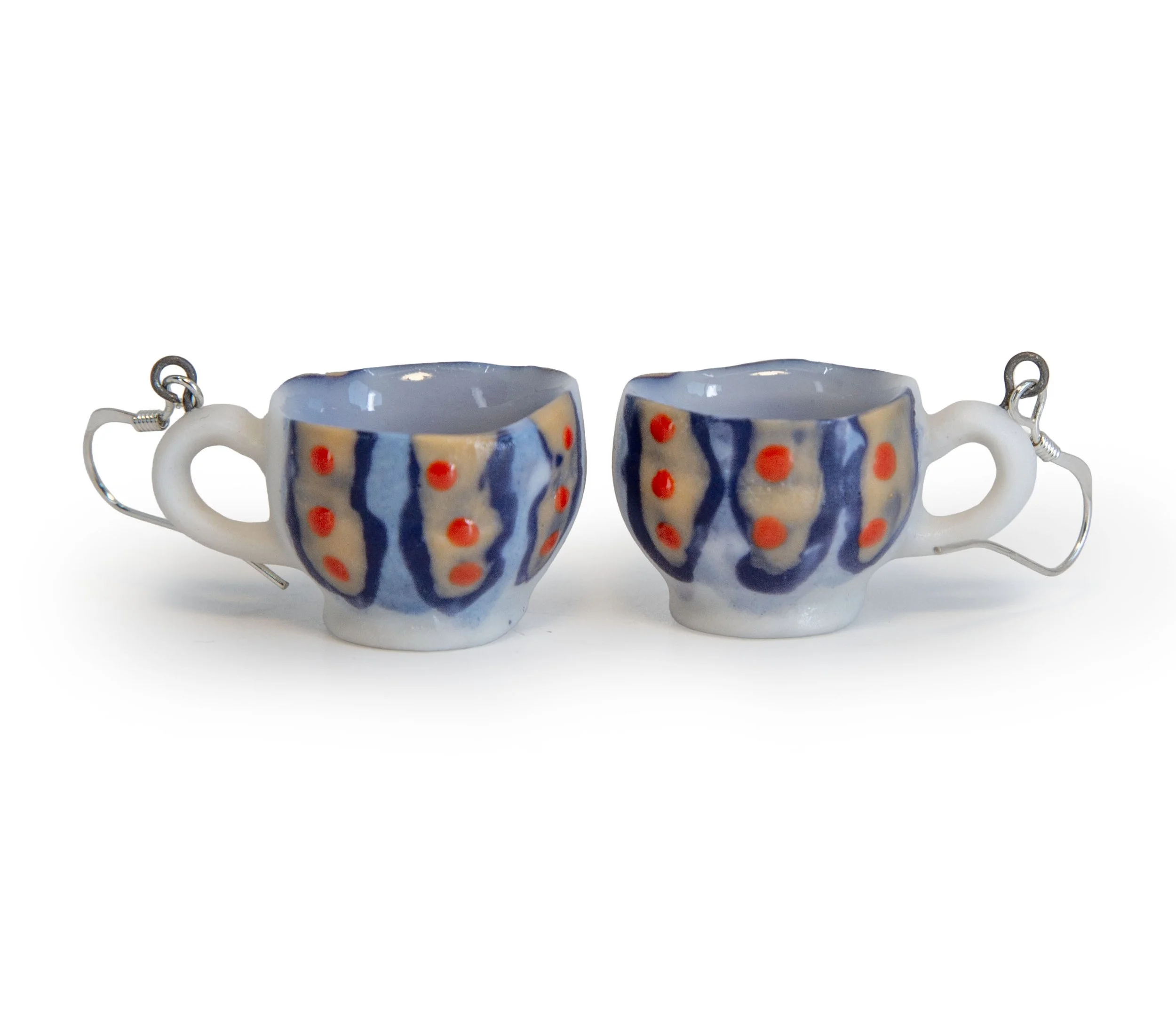 Mini Porcelain Mug Earrings