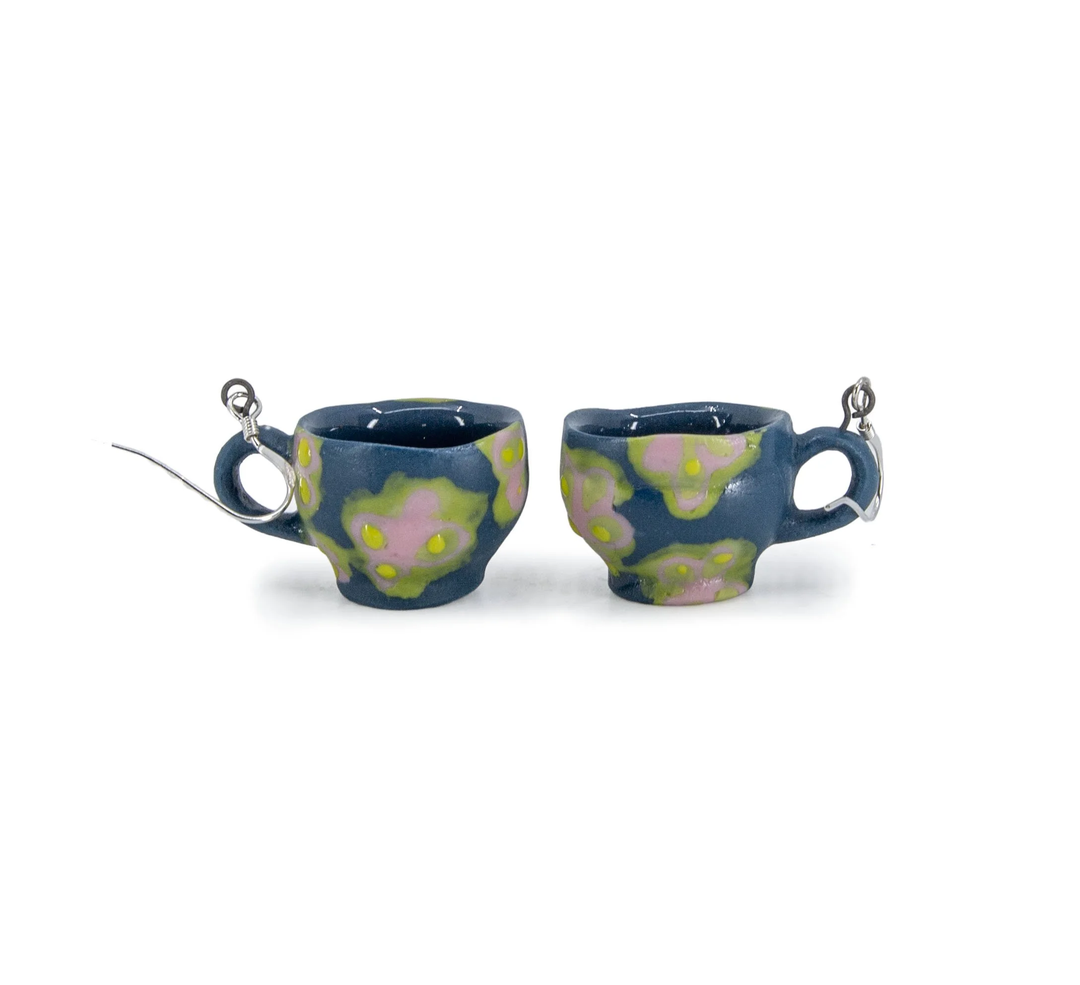 Mini Porcelain Mug Earrings