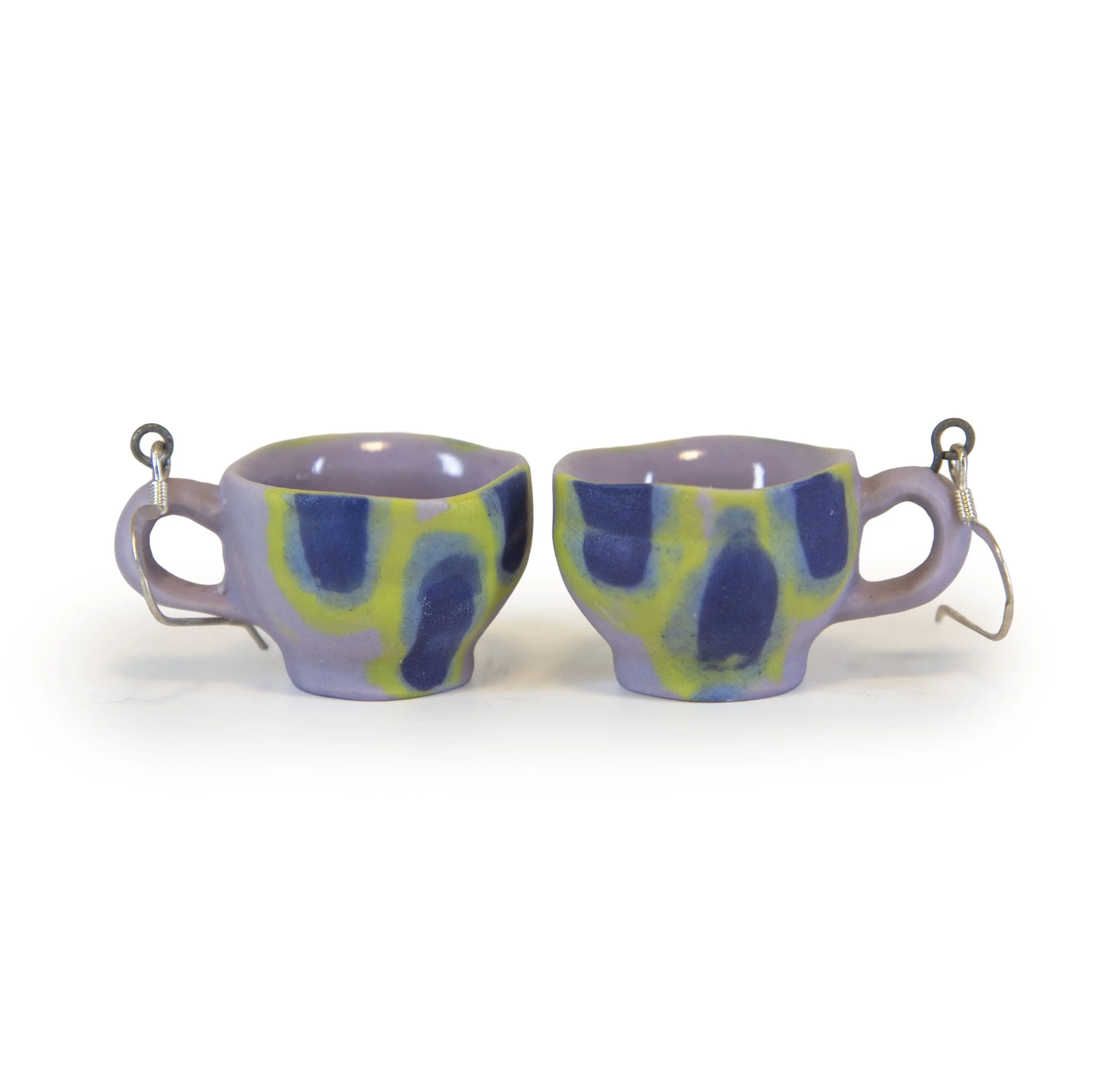 Mini Porcelain Mug Earrings