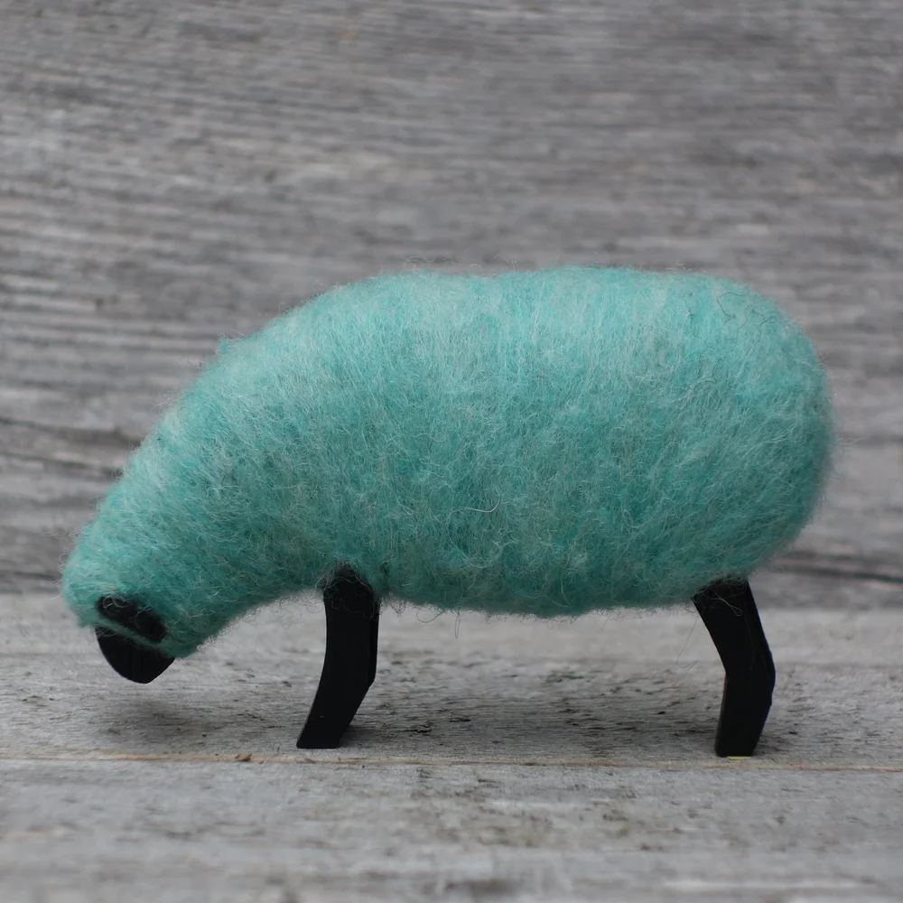 Mint Green Sheep — Englishman Bay Handmade