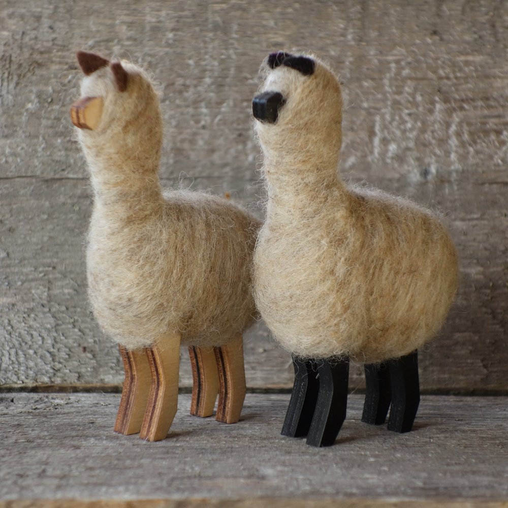 Make Your Own Needle Felted Alpaca Kit — Englishman Bay Handmade