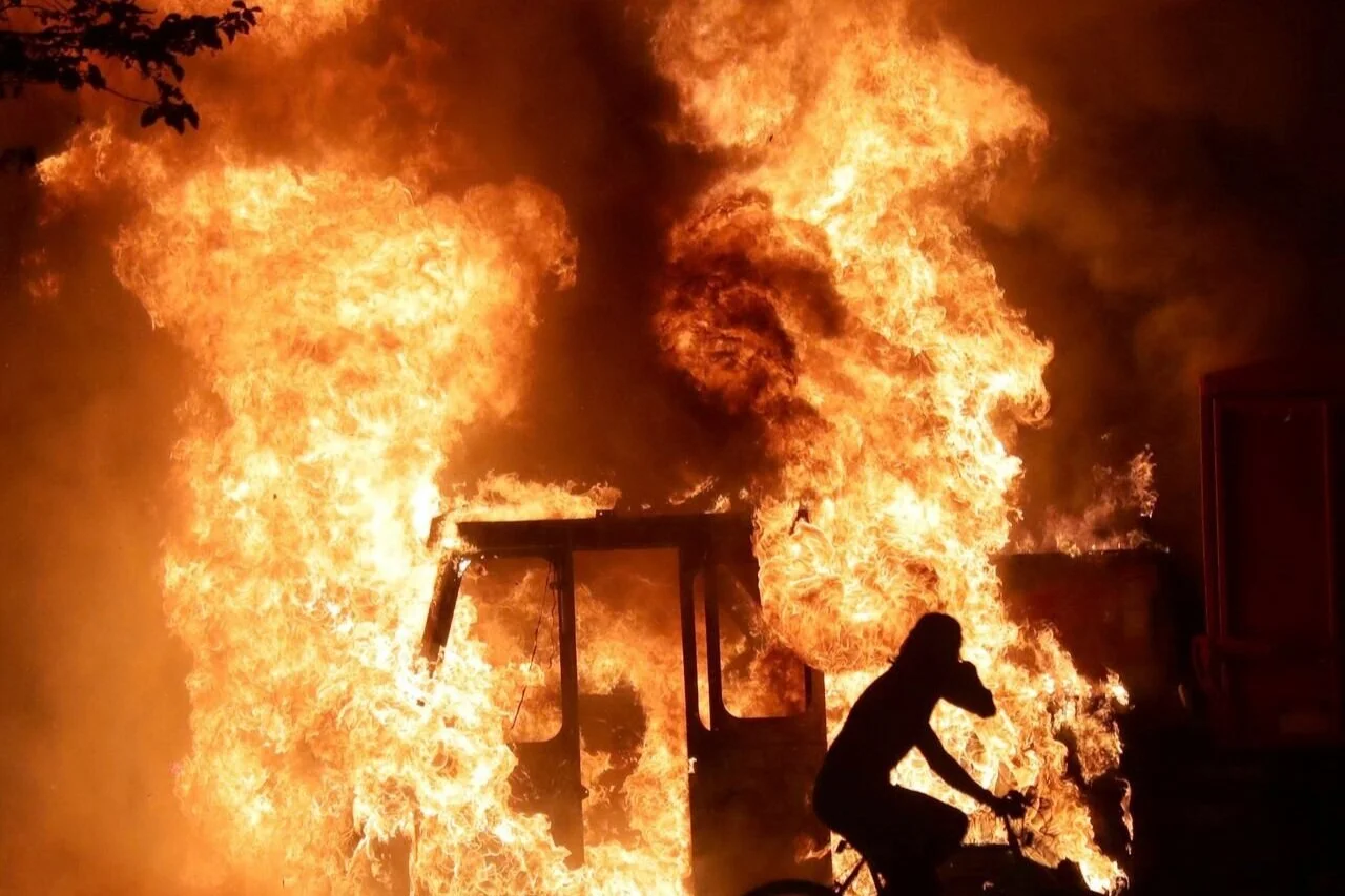 Violence Erupts In Kenosha, Wisconsin After Officer-Involved Shooting