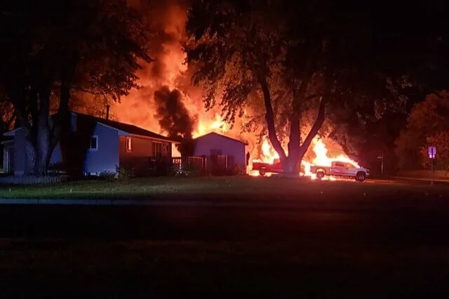 Trump Supporter's Home Burnt In Minnesota, Covered With BLM Graffiti