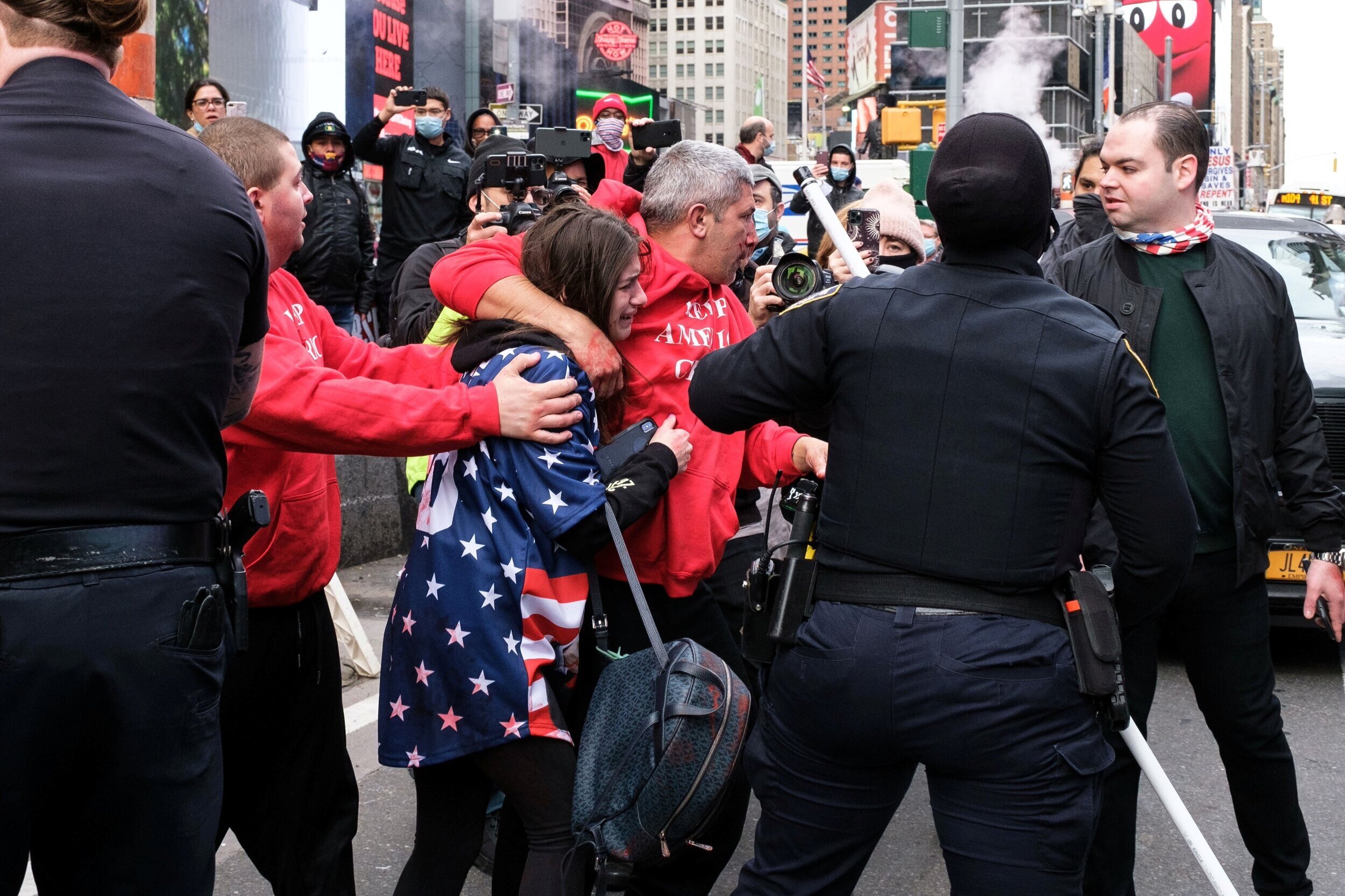 Eggs and Rocks Thrown At 'Jews For Trump' Caravan In New York City