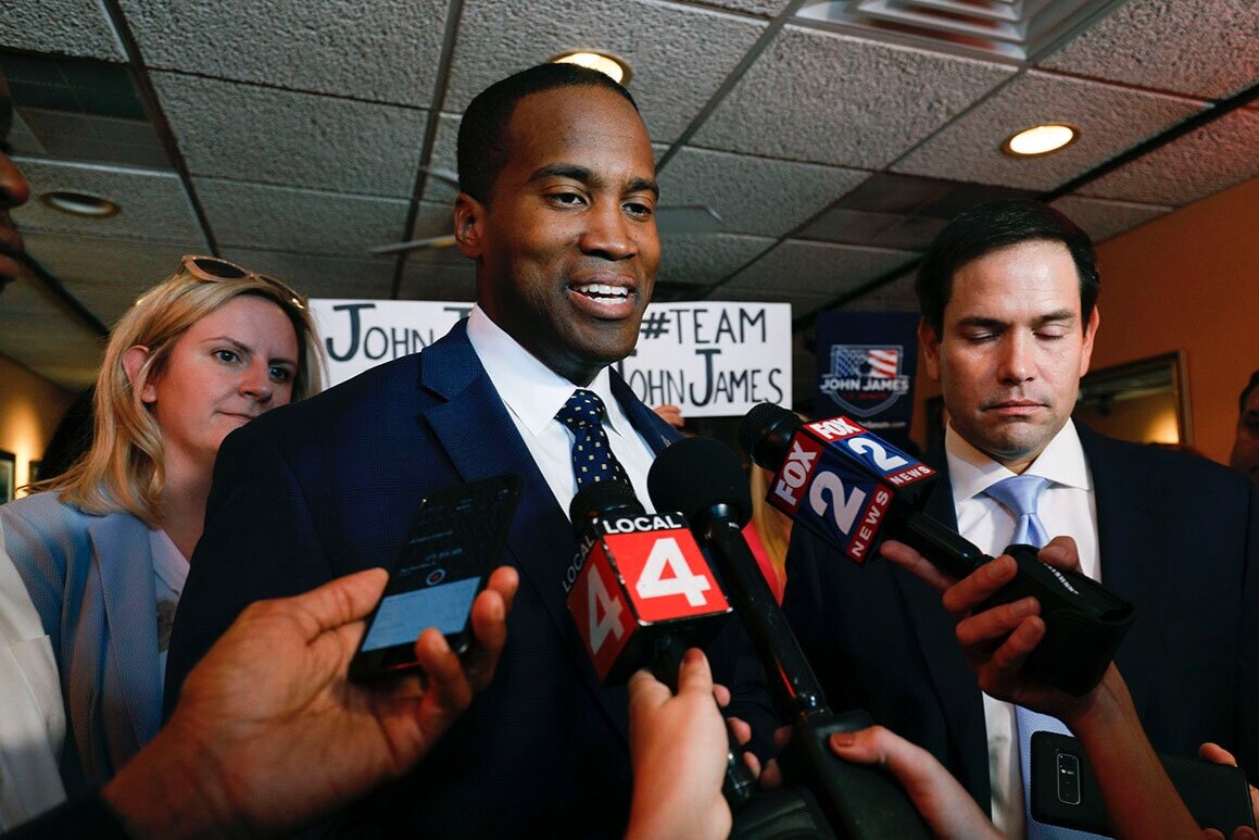 Michigan Sen. GOP Candidate John James Alleges Election Interference In Loss To Gary Peters