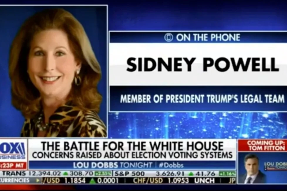 VIDEO: Sidney Powell Begins "Releasing The Kraken,” Reads Whistleblower Statements Live On Lou Dobbs