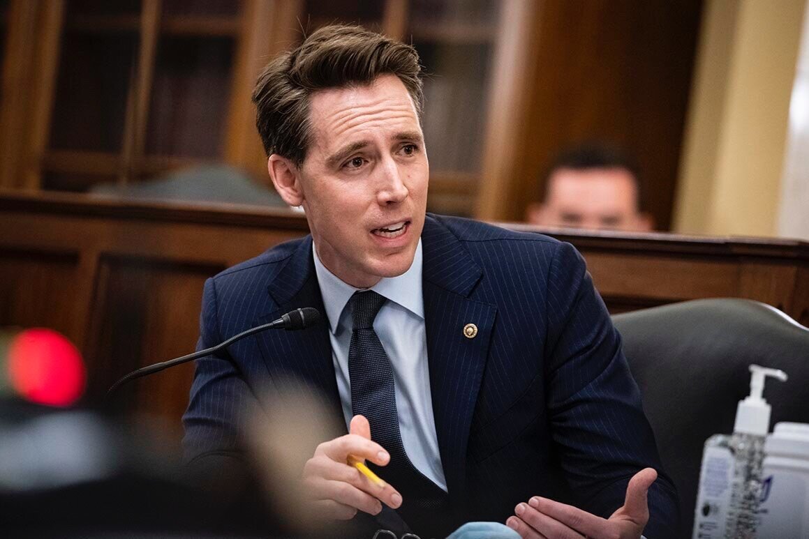Antifa Attacks Senator Josh Hawley's Home While Only His Wife And Daughter Were Home