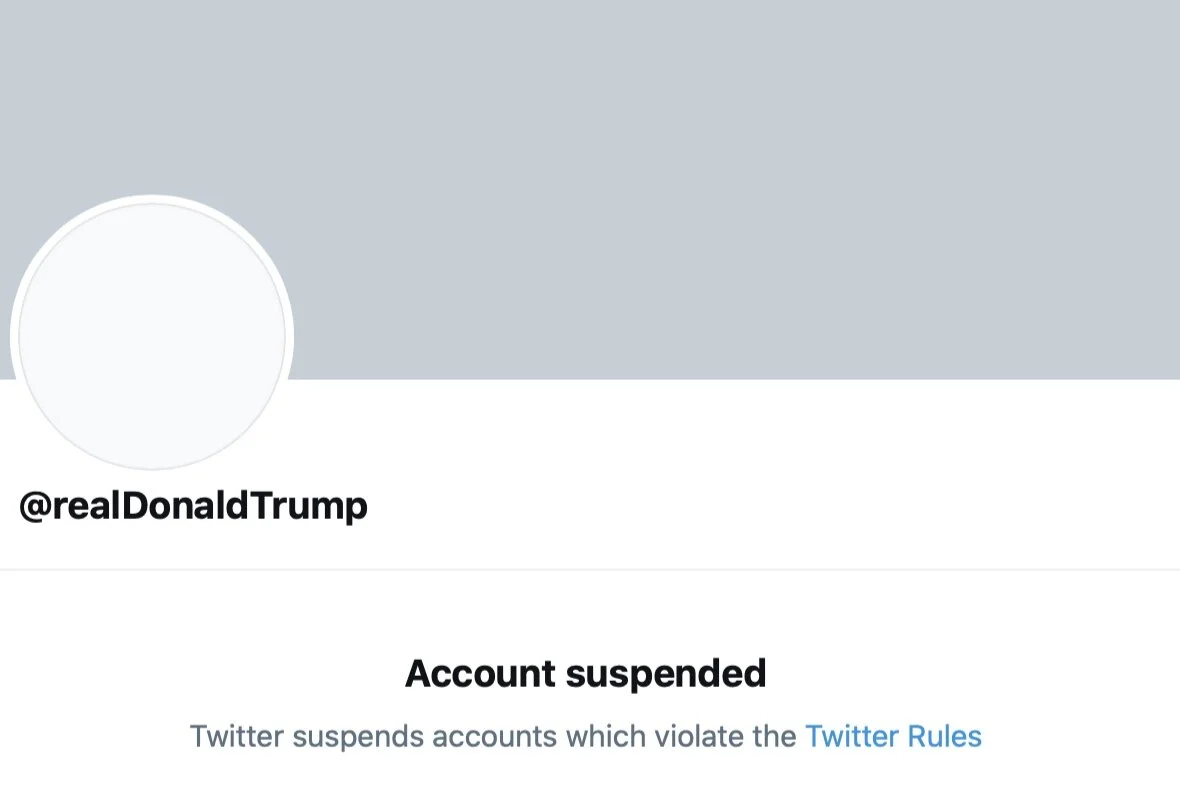Twitter Permanently Suspends President Trump's Personal Account