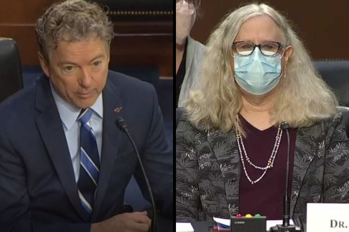 WATCH: Senator Rand Paul BLASTS Biden’s Transgender Health Nominee About Treatments for Children