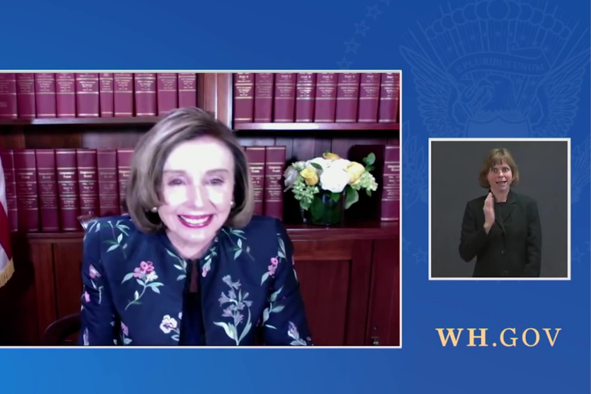 Speaker Pelosi: We Don’t Say Open Sesame, “We Say Open Biden”