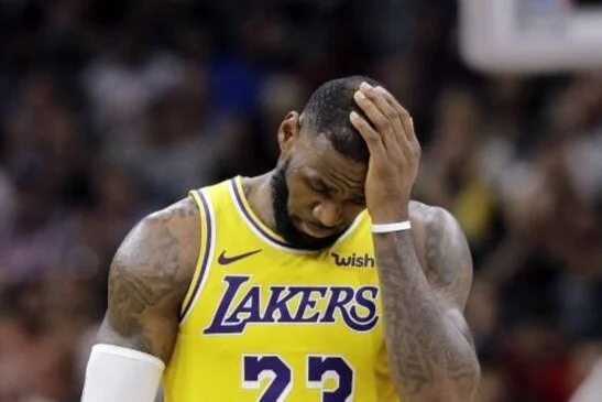 Lebron James Reacts After Fan Calls Him a “Big Baby”