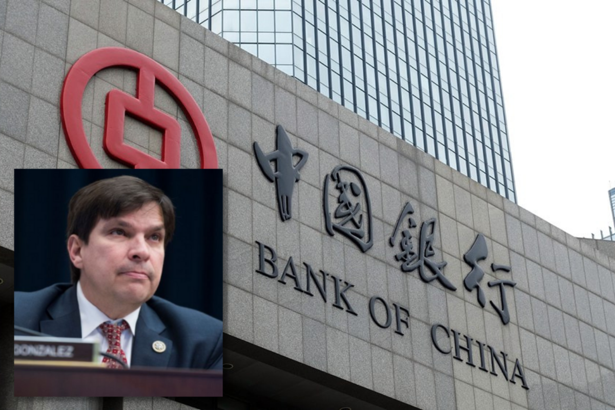 Democrat Congressman Vicente Gonzalez Closes Bank of China Account