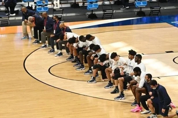 Entire Georgetown Basketball Team Kneels for Anthem, Gets Blown Out By 23 Points