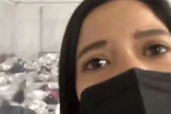 WATCH: Border Facility Staffer Tries To Block Ted Cruz From Taking Video At Migrant Center