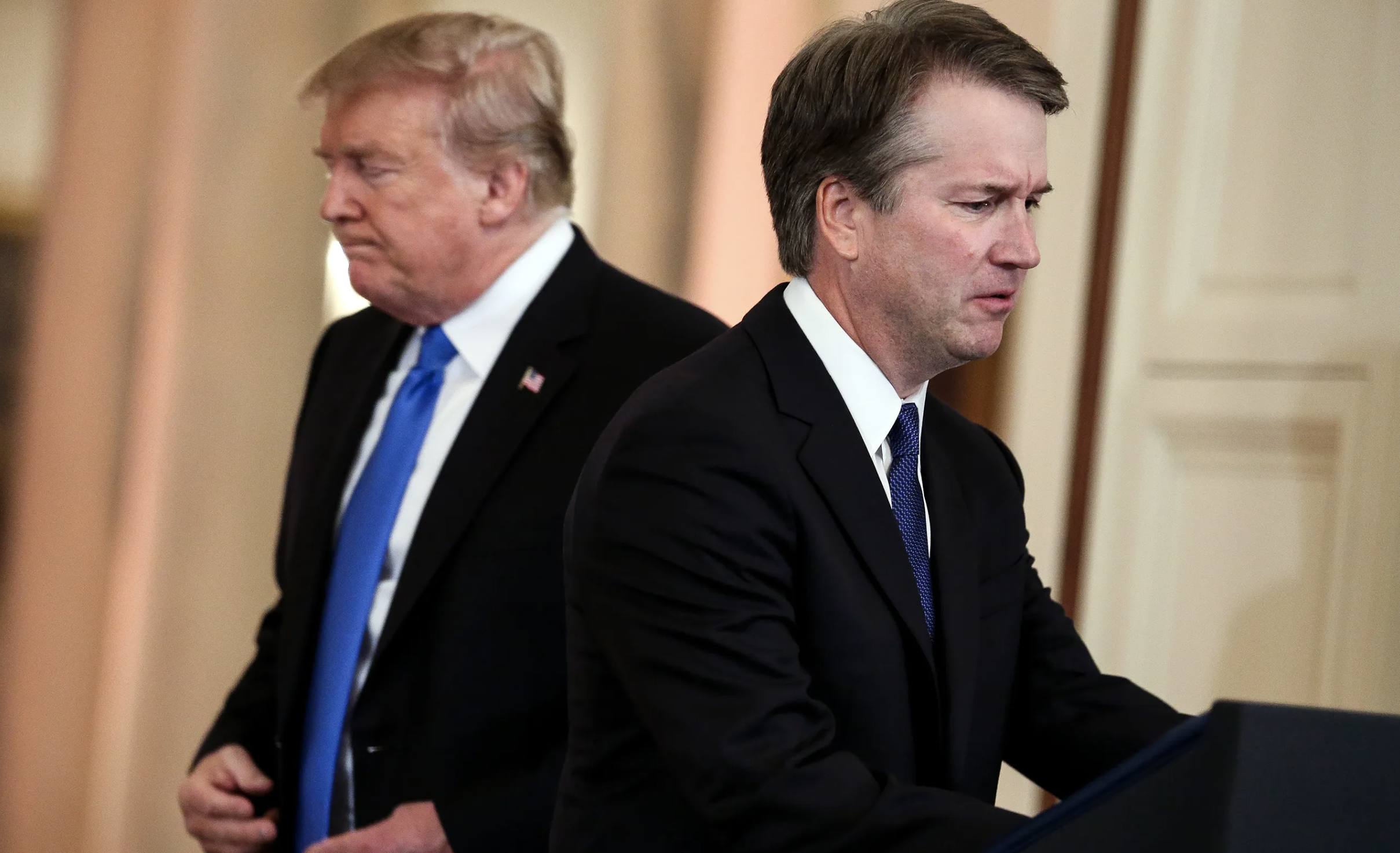REPORT: President Trump is upset at Justice Kavanaugh for his recent decisions