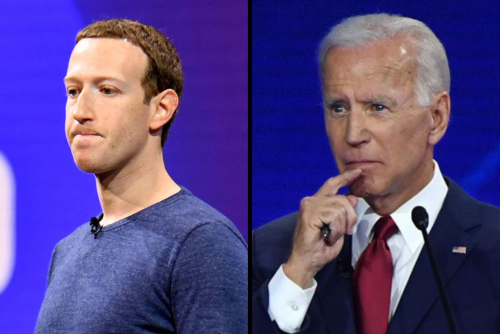 Facebook Blasts Biden’s Vaccine Claims: They’re “Looking for Scapegoats” for Missed Goals