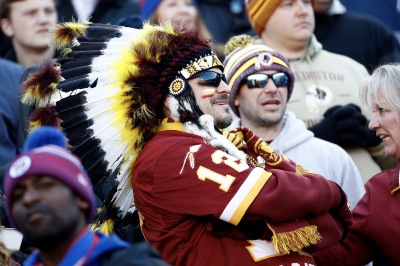 Washington NFL football team bans Native American headdresses and war paint from games