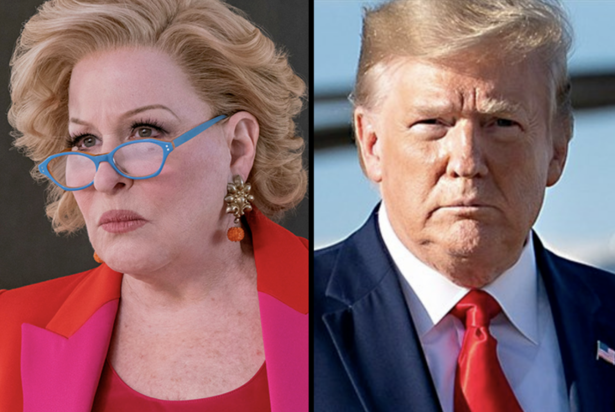 President Trump: I’ll Give the “Real Facts” about “Whacko Bette Midler” in My Book