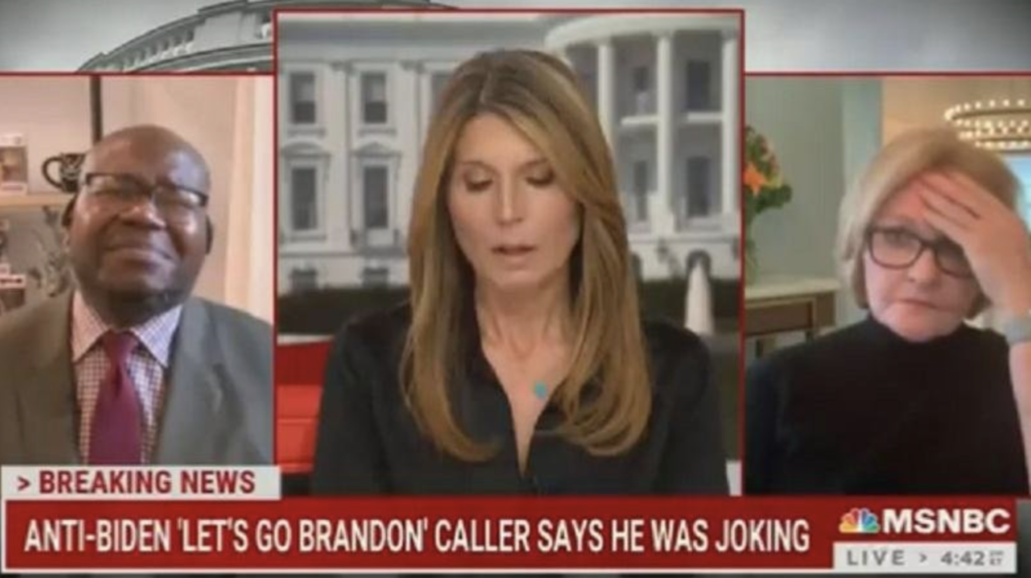 MSNBC Host Claims “Let’s Go Brandon” is part of a “slow-motion insurrection”