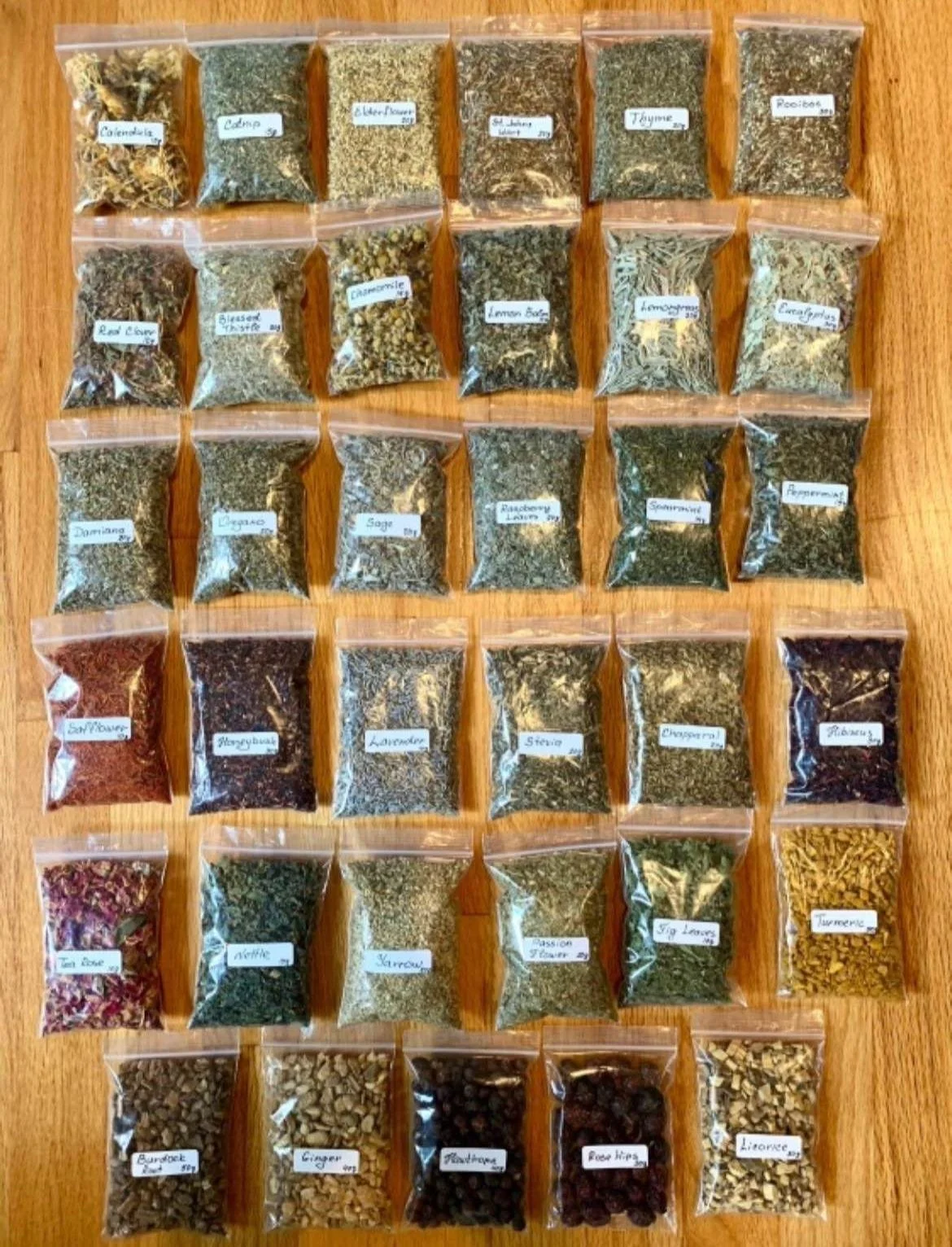 Set of Herbs