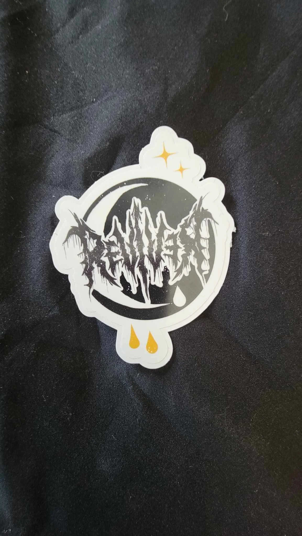 Reviver Moon Sticker (CLEAR)