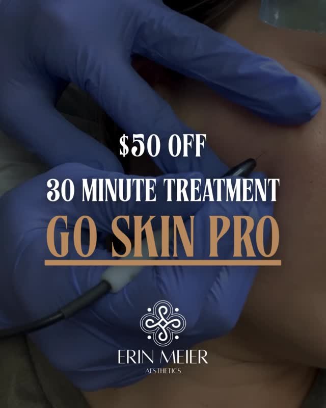 The Holiday Hustle continues! 🎄

✨ $50 OFF Go Skin Pro! ✨

I know your schedule is packed, so I&rsquo;m making this easy: Save $50 on a 30-Minute Go Skin Pro Treatment.

Maximum glow, zero downtime! 💫

Tap the link in bio to grab this deal before i