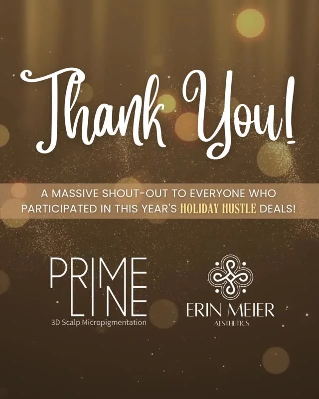 💖 Thank you, thank you, THANK YOU! 💖

What an incredible two weeks! My heart is full of all the love and excitement you showed for the Holiday Hustle deals! 🎉

A massive thank you to everyone who participated and booked appointments. I truly appre