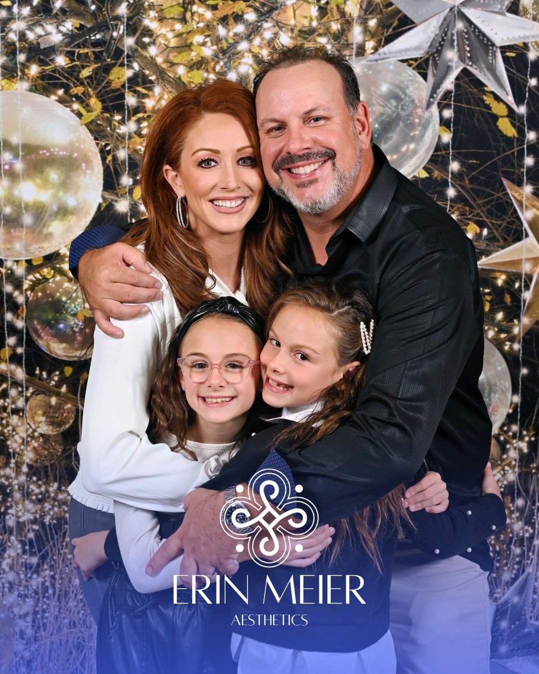 From my family to yours, Merry Christmas and Happy Holidays! 🎄❤️

As this year winds down, I am overflowing with gratitude for every single one of you. Your support, trust, and continued loyalty to Erin Meier Aesthetics mean the world to my family a