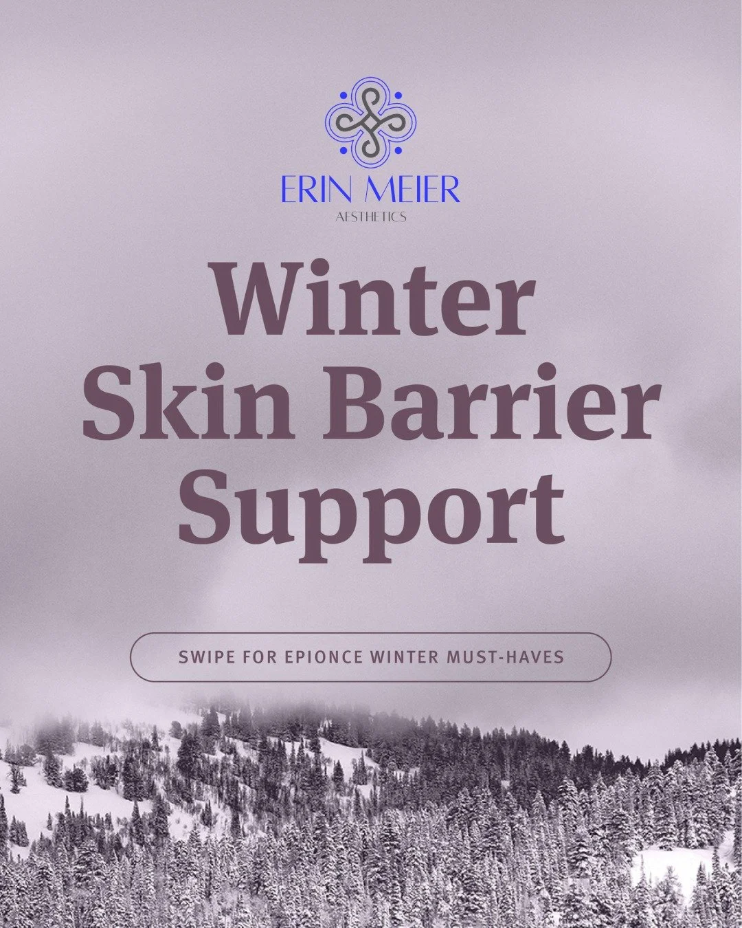 Is your skin ready for the winter chill? ❄️🛡️

Swipe to see Epionce winter essentials! ➡️

Between the freezing temps outside and the blasting heat inside, your skin is fighting a losing battle against dehydration.

This constant temperature change 