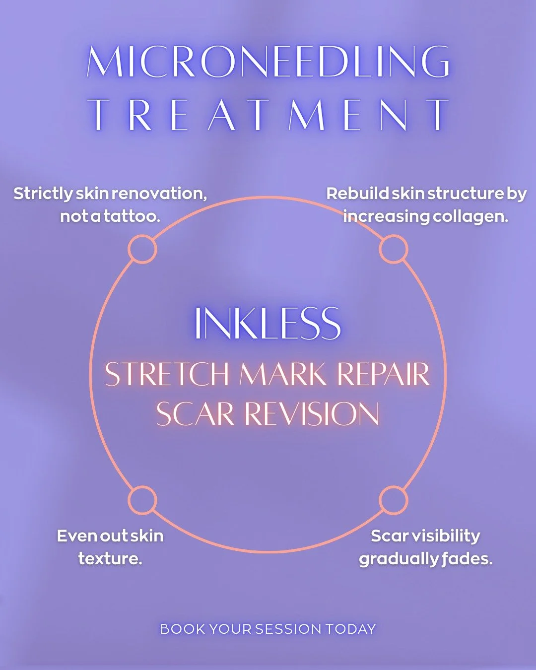 RENEW. REPAIR. REGENERATE. 💧

Healing, not hiding. ✨

I am diving into the benefits of Inkless Stretch Mark Repair &amp; Scar Revision. Unlike camouflage tattooing, we aren&rsquo;t just covering up the damage but are triggering your body&rsquo;s nat