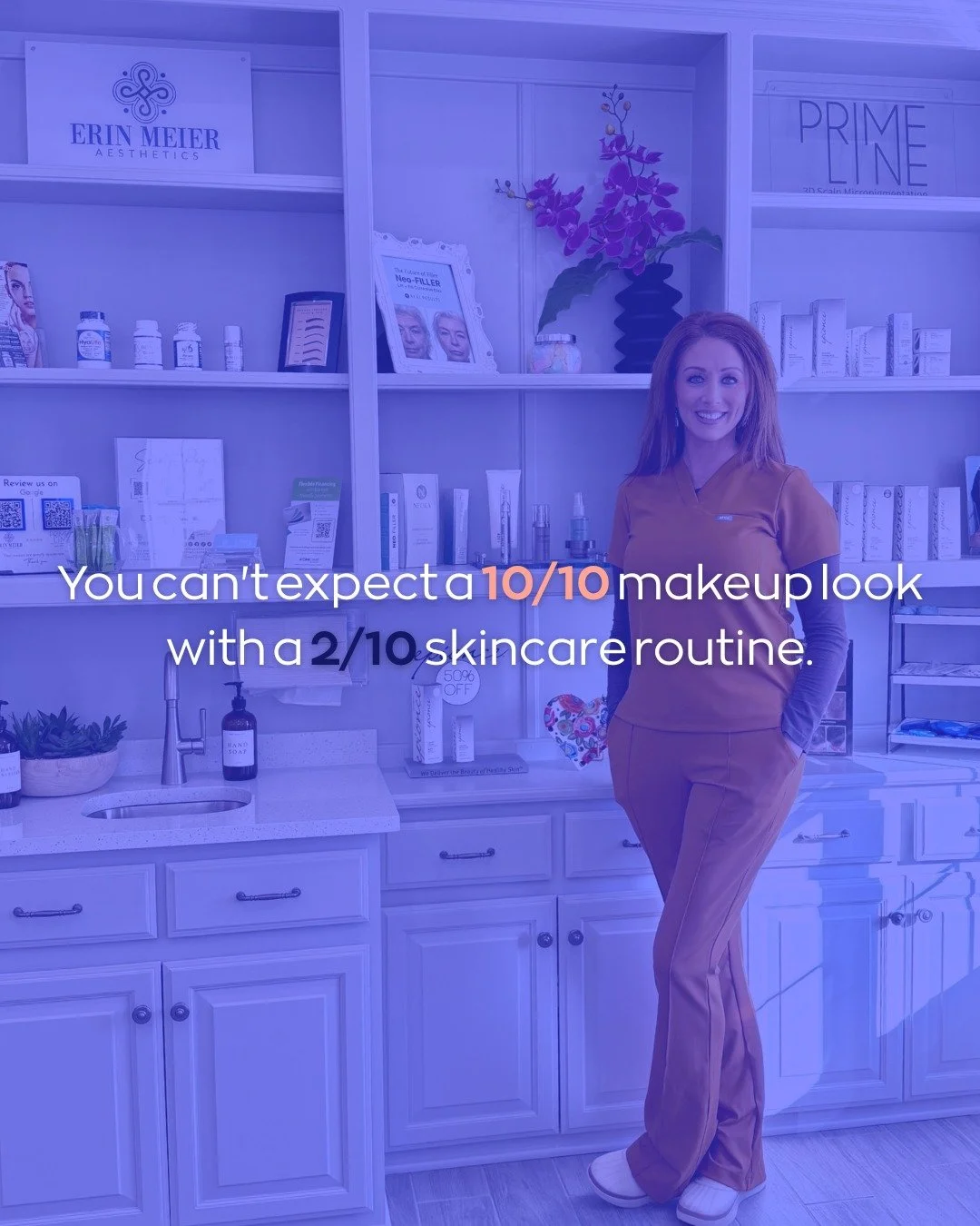 Say it louder for the people in the back! 🗣️✨

As much as I love a good foundation or concealer, makeup can only do so much if the canvas underneath is struggling. Trying to cover up dry patches, congestion, or uneven texture often ends up highlight