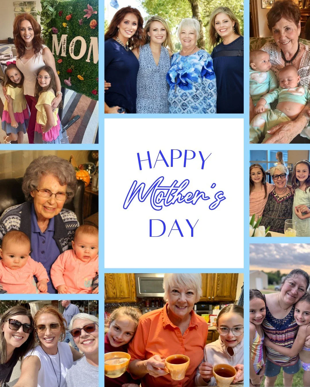They say it takes a village, and I&rsquo;ve never known a truer statement. 🥰

Happy Mother&rsquo;s Day to the moms, grandmas, sisters, mothers-in-law, sisters-in-law, nannies, teachers, and all the motherly figures and role models who pour so much i