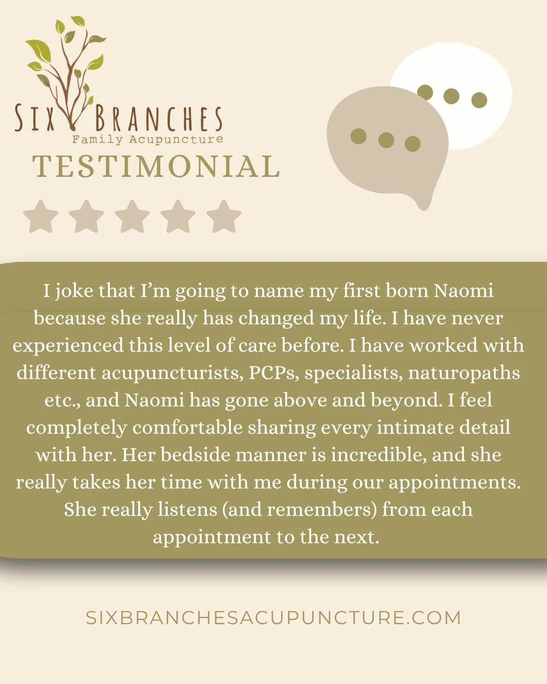 😊😊😊 We love our patients and appreciate all the feedback they share! 💜❤️💚