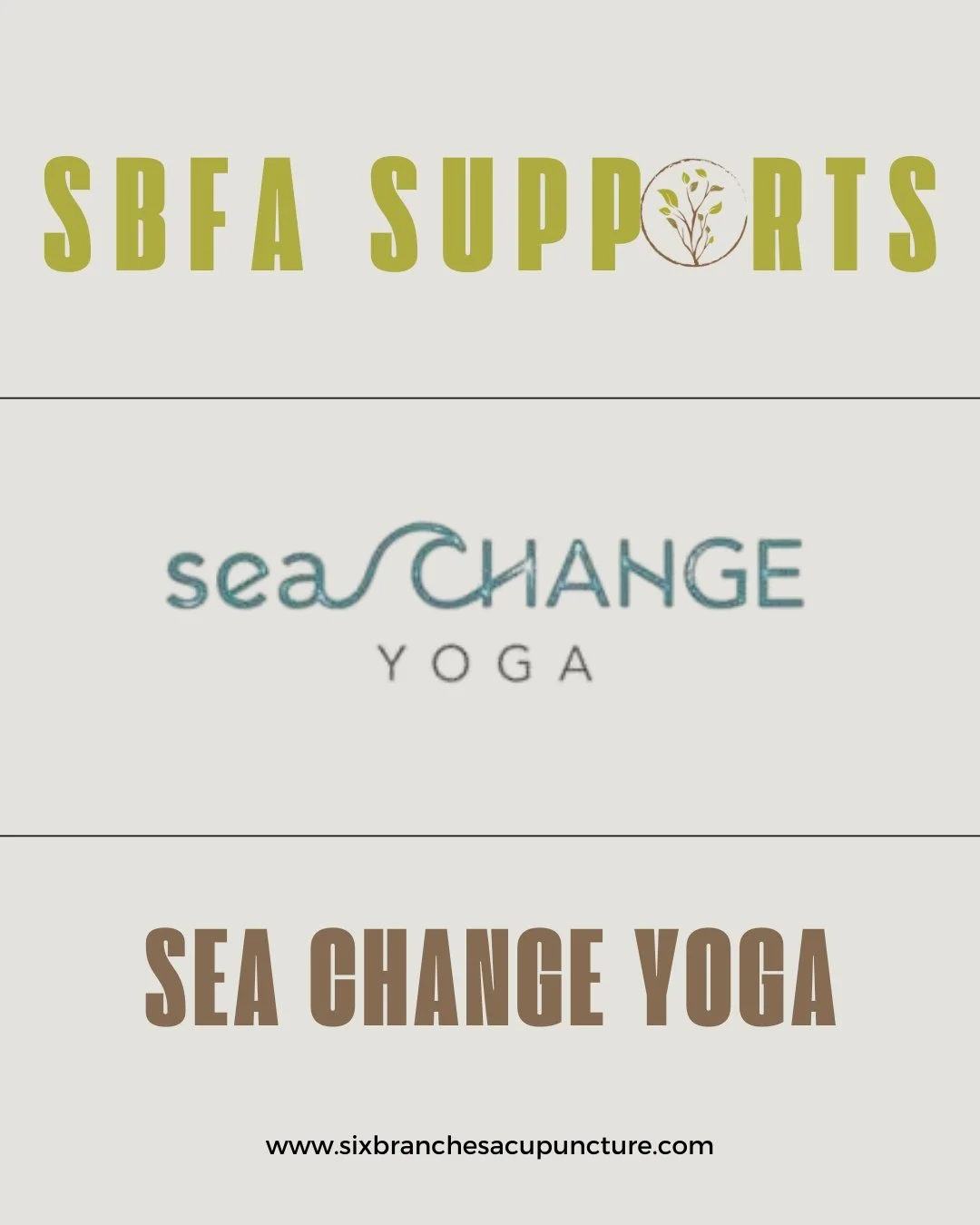 This month Six Branches is happy to support Sea Change Yoga as our nonprofit of the month!

The mission of Sea Change Yoga is to increase access to healing-centered yoga for people living in systemic oppression. They work within the community and ins