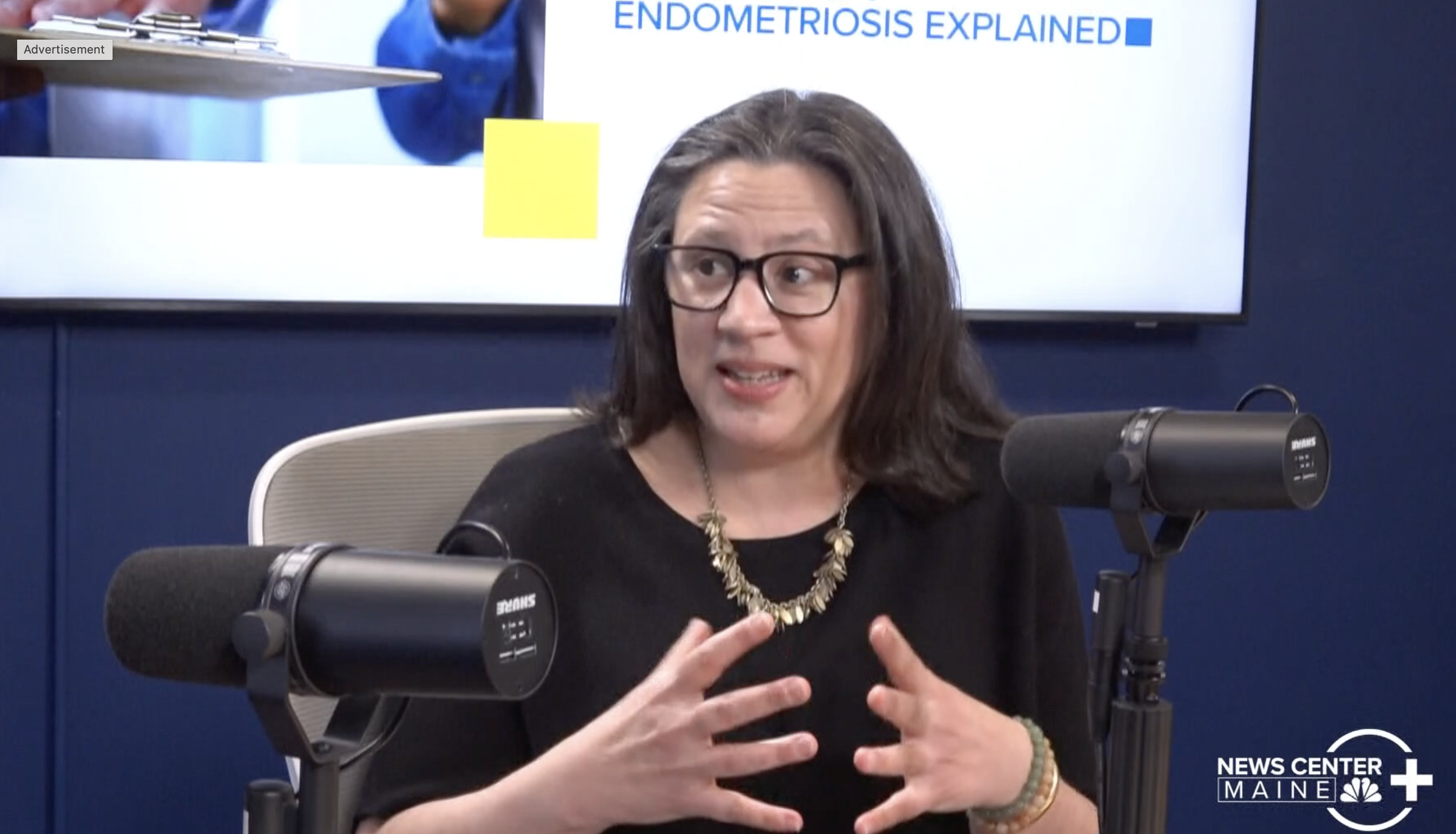 Angela Bell Interviewed on News Center Maine for Endometriosis Awareness Month