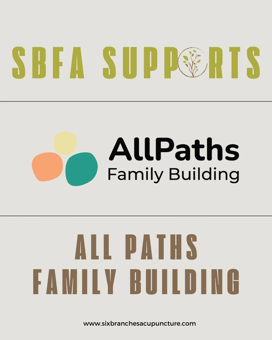 This month we are supporting @allpathsfb 🎉

All Paths Family Building is an incredible resource for our patients who are dealing with fertility struggles. They create a caring community for ALL people struggling with fertility and family building. T